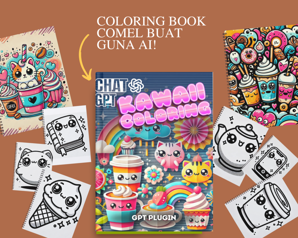 Kawaii Coloring Page Cozy Vibes