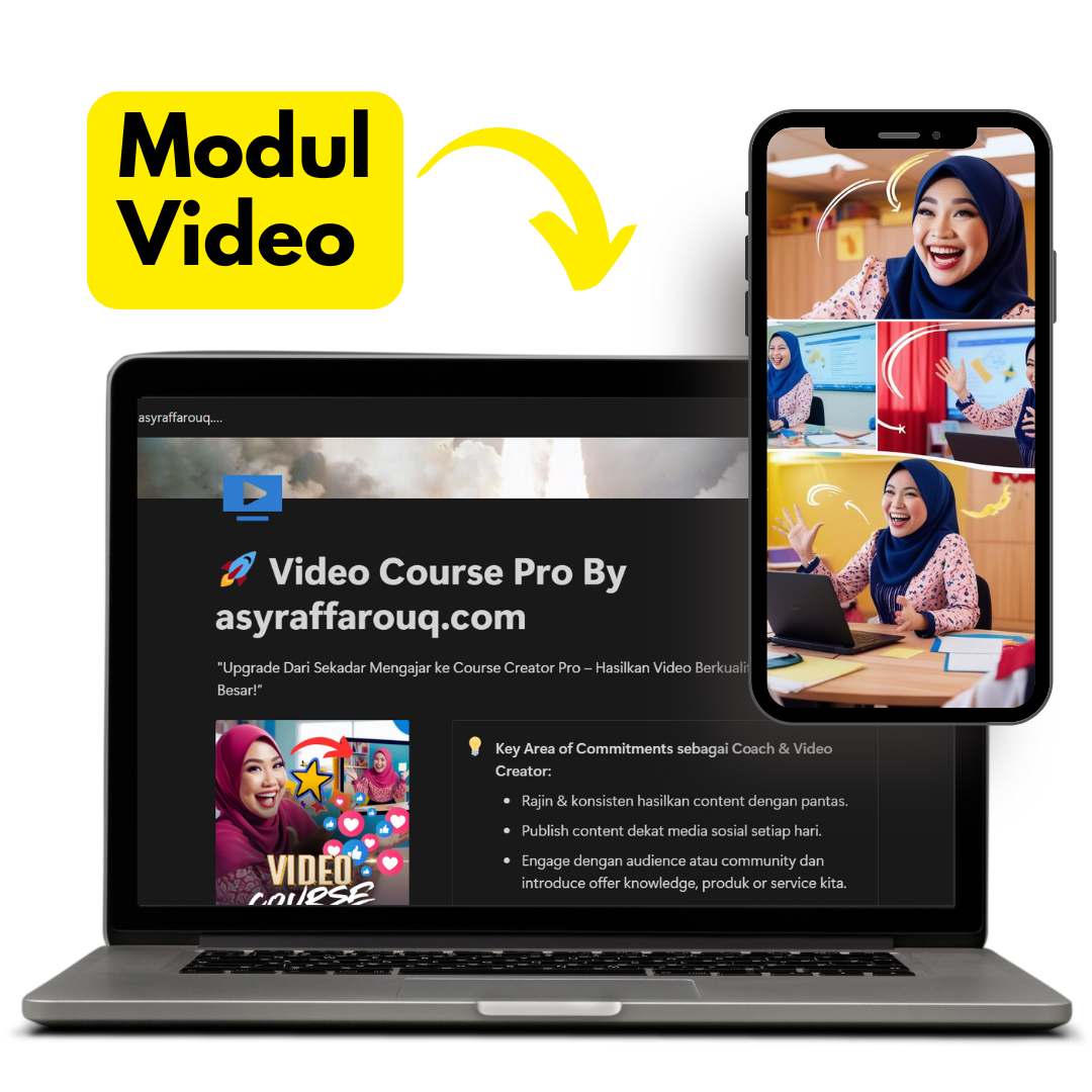 Hero Mckup PNG - Video Course Pro