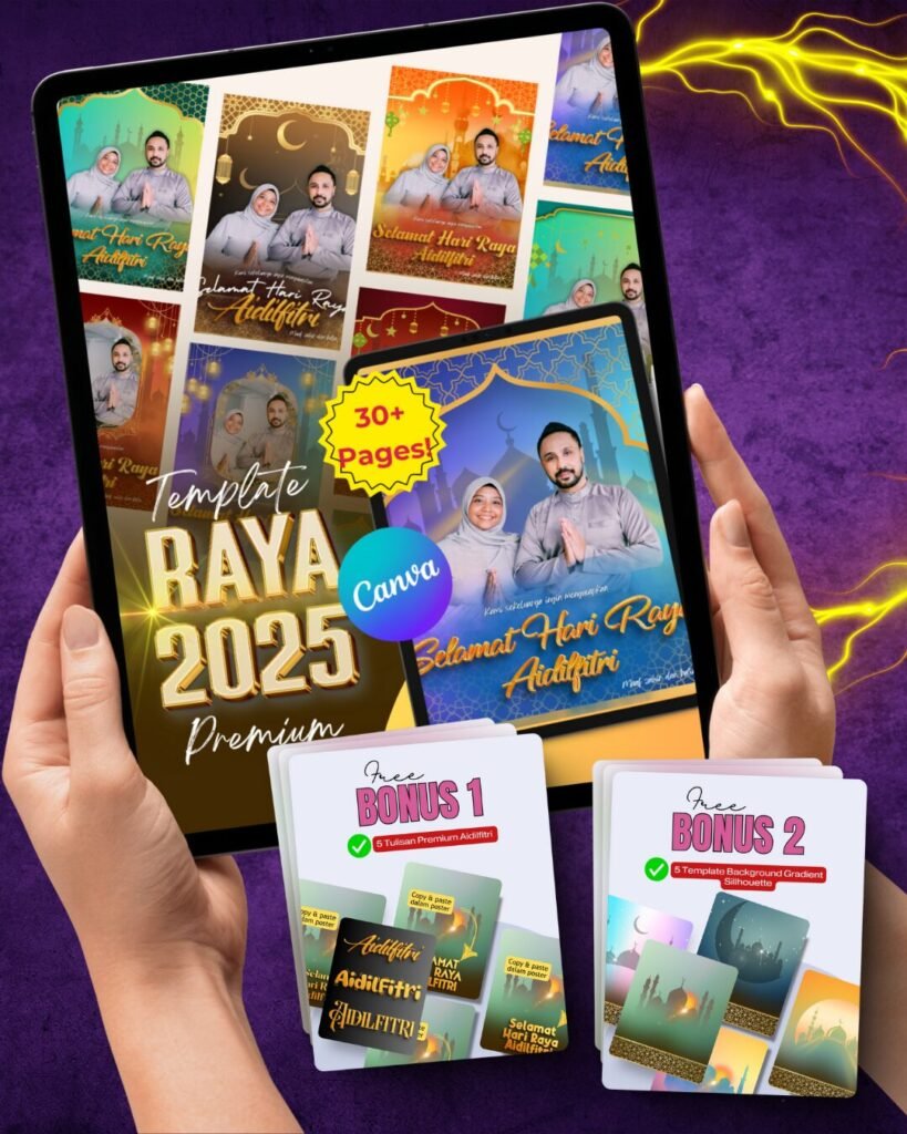 Offer 1 - Jual Template Canva Raya