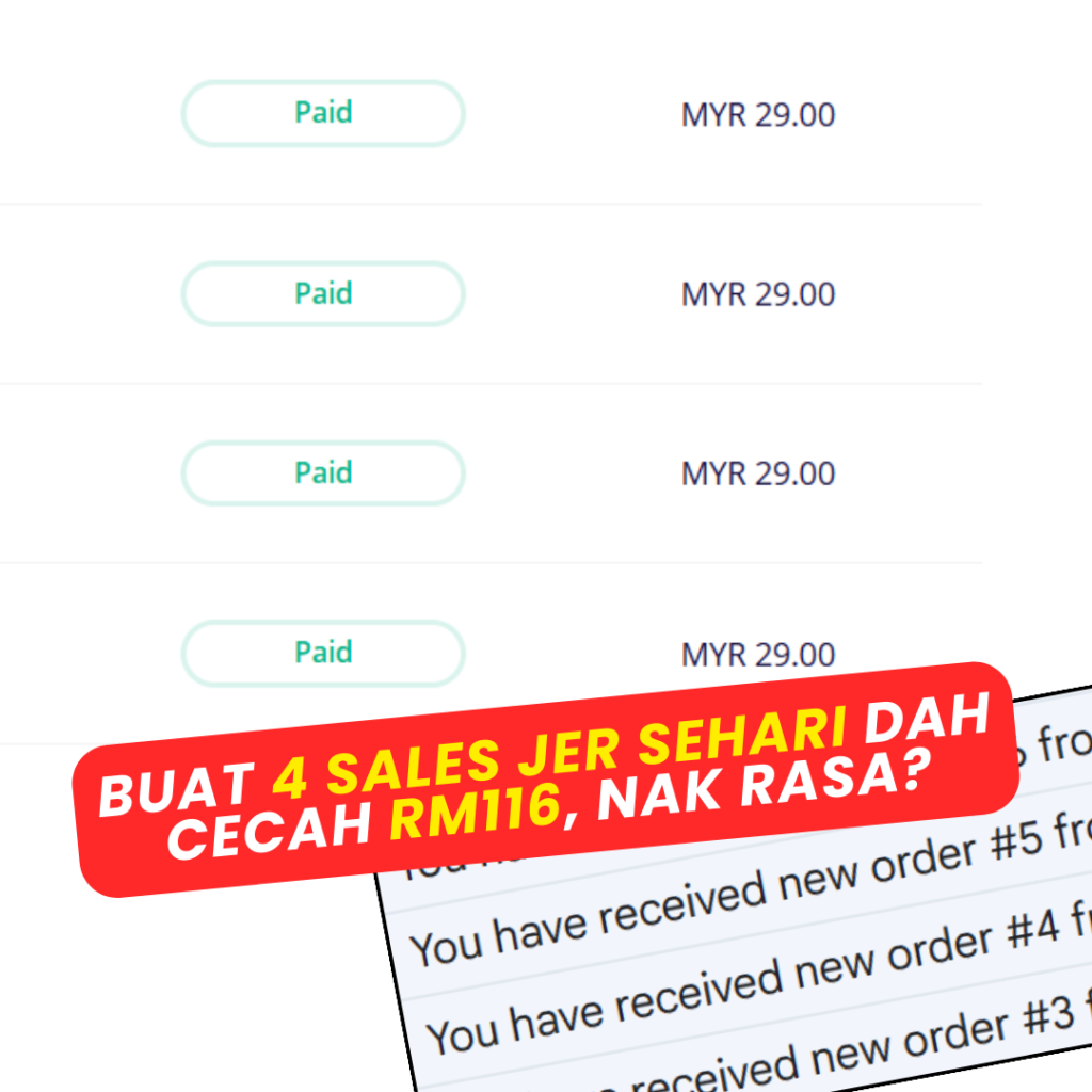 Sales Screenshot - Template Canva Raya